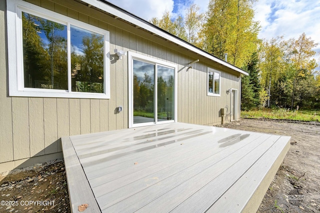 L12 Jasmine Rd, Chugiak, AK 99567 - view of deck