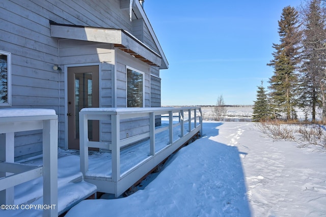 2795 Watergate Way, Kenai, AK 99611 - view of snow covered deck