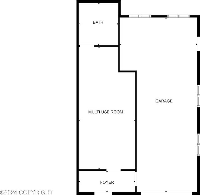 2795 Watergate Way, Kenai, AK 99611 - view of property floor plan