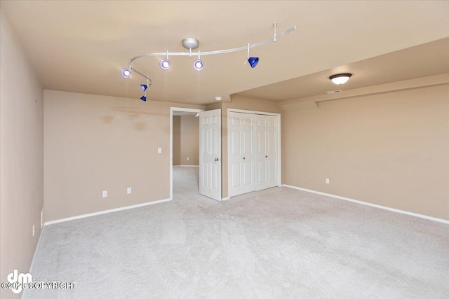 unfurnished bedroom with carpet