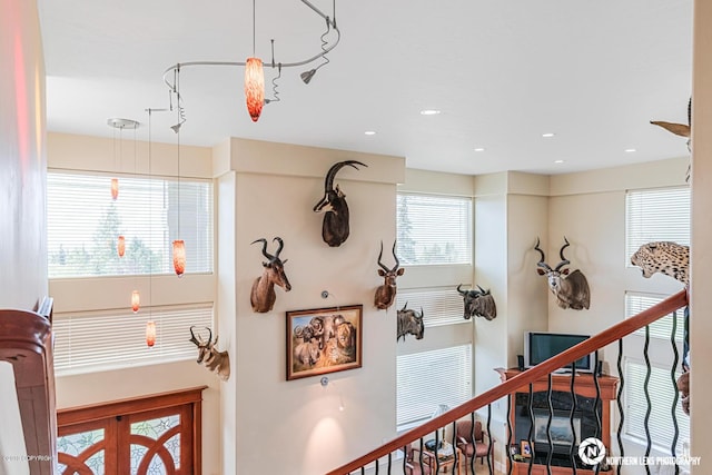 16643 Woods Pointe Cir, Anchorage, AK 99516 - corridor with recessed lighting