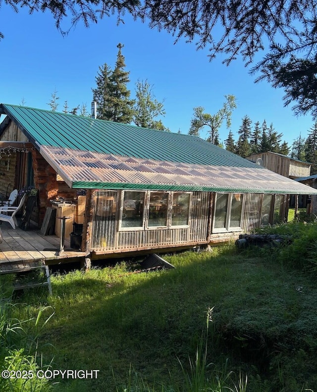 view of back of house