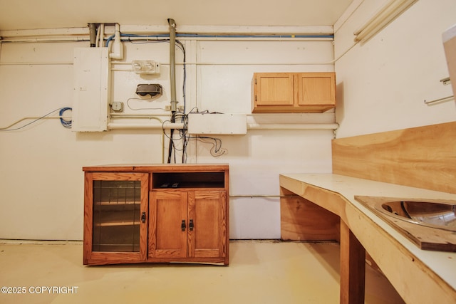 kitchen with electric panel