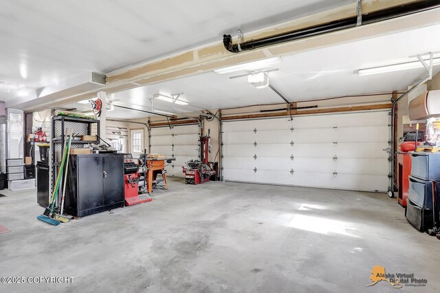 5450 E Alder Dr, Wasilla, AK 99654 - garage with a garage door opener