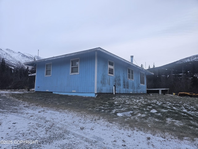 8400 George Ct, Anchorage, AK 99516 - exterior space with a mountain view