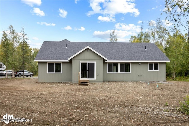 view of rear view of house