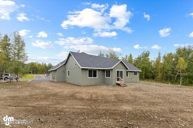 view of rear view of house