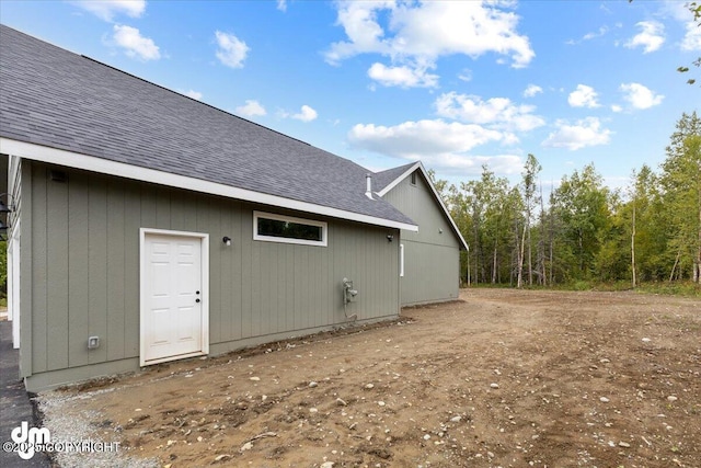 view of rear view of house