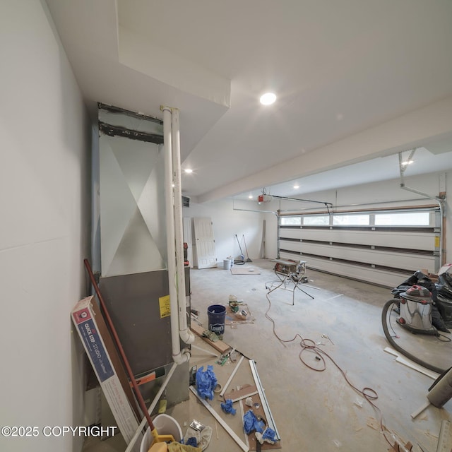 445 Idaho St, Anchorage, AK 99504 - garage featuring recessed lighting