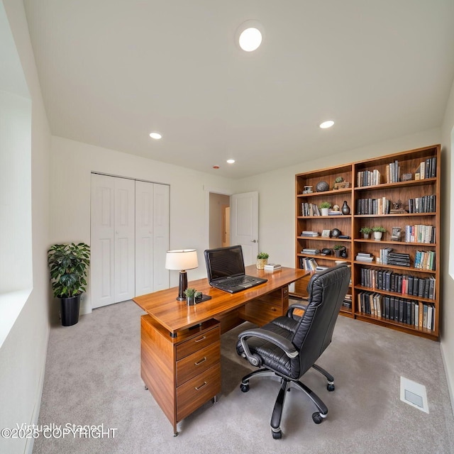 445 Idaho St, Anchorage, AK 99504 - office space with light carpet and recessed lighting