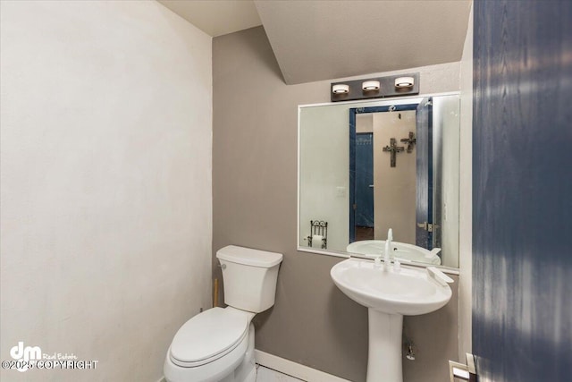 bathroom with toilet