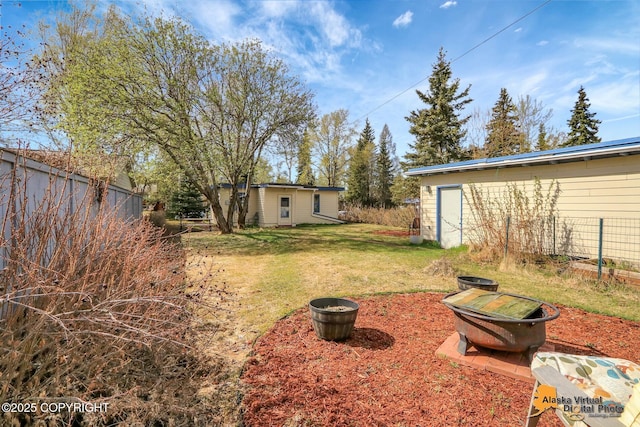 view of yard