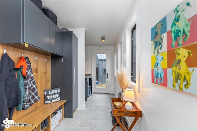 view of mudroom