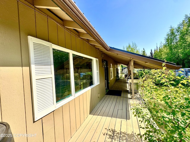 9218 N Erica Dr, Willow, AK 99688 - view of deck