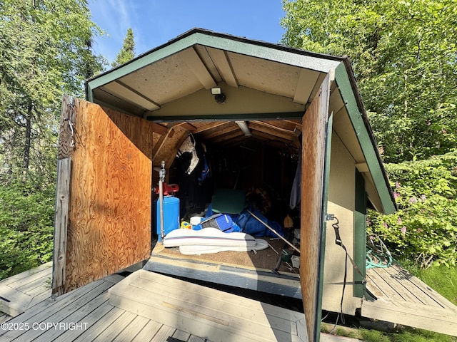 9218 N Erica Dr, Willow, AK 99688 - view of outbuilding