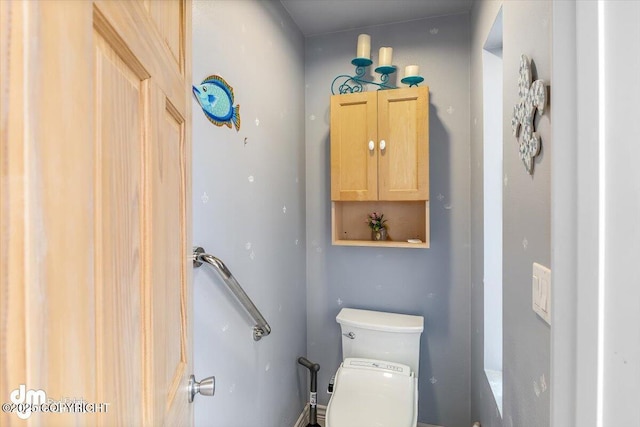 bathroom with toilet