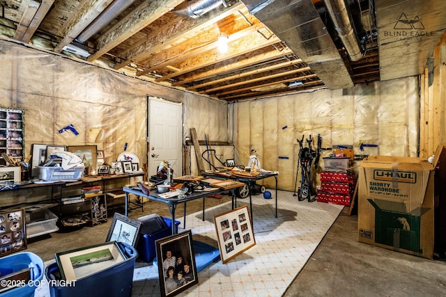 6976 W Windsor Dr, Wasilla, AK 99623 - view of unfinished basement