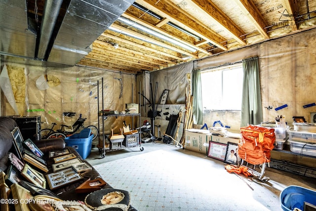 6976 W Windsor Dr, Wasilla, AK 99623 - view of below grade area