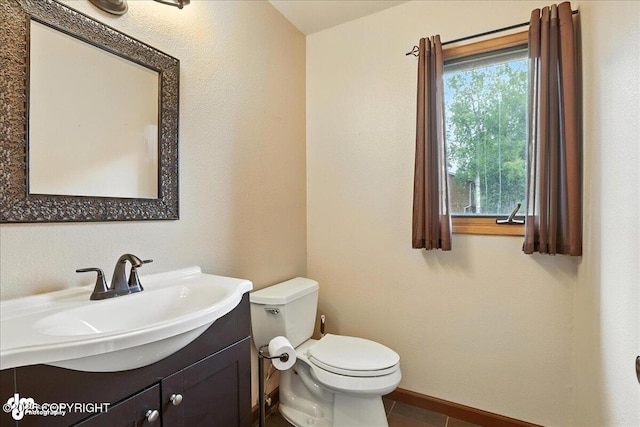 2629 Legacy Dr, Anchorage, AK 99516 - bathroom with vanity and tile patterned floors