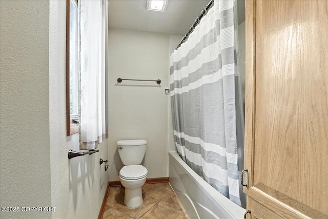 2629 Legacy Dr, Anchorage, AK 99516 - full bathroom featuring shower / tub combo and tile patterned floors