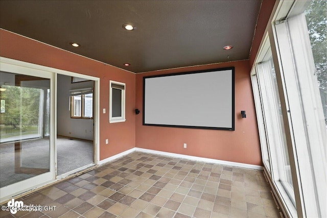 2629 Legacy Dr, Anchorage, AK 99516 - cinema with baseboards and recessed lighting