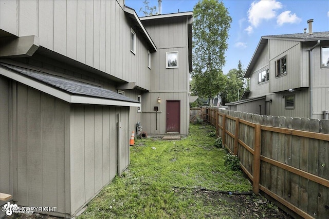 2629 Legacy Dr, Anchorage, AK 99516 - view of yard featuring a storage unit