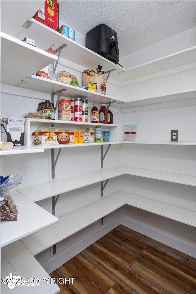 view of pantry