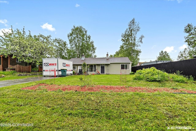 1510 E 40th Ct, Anchorage, AK 99508 - view of front of property with a chimney
