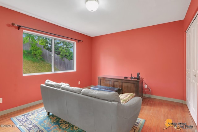 7541 Florence Cir, Anchorage, AK 99507 - living area with light wood finished floors and baseboards