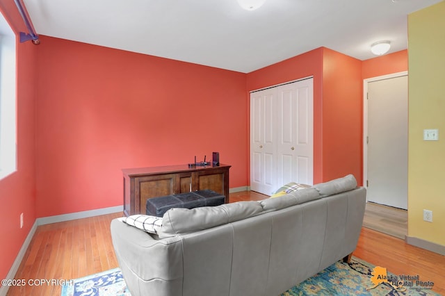 7541 Florence Cir, Anchorage, AK 99507 - living area with light wood finished floors and baseboards