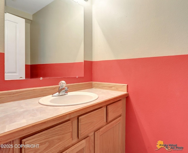 7541 Florence Cir, Anchorage, AK 99507 - bathroom featuring vanity