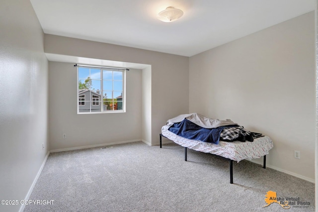 7541 Florence Cir, Anchorage, AK 99507 - sitting room with carpet floors and baseboards
