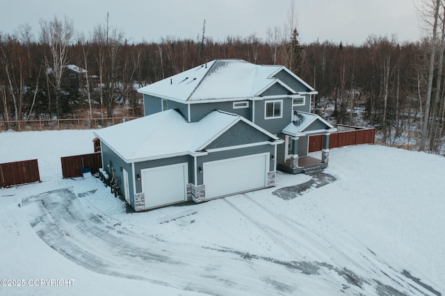 view of front of house