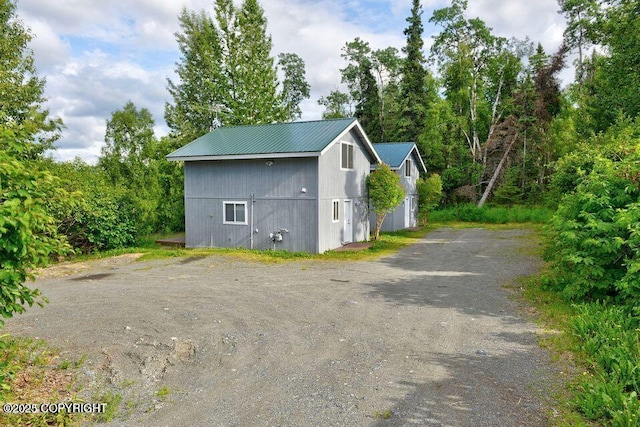 view of side of property