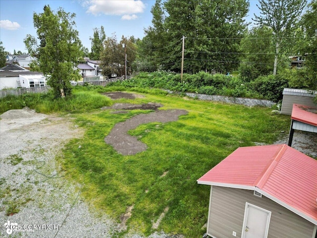 12421 Silver Spruce Dr, Anchorage, AK 99516 - view of yard featuring an outbuilding