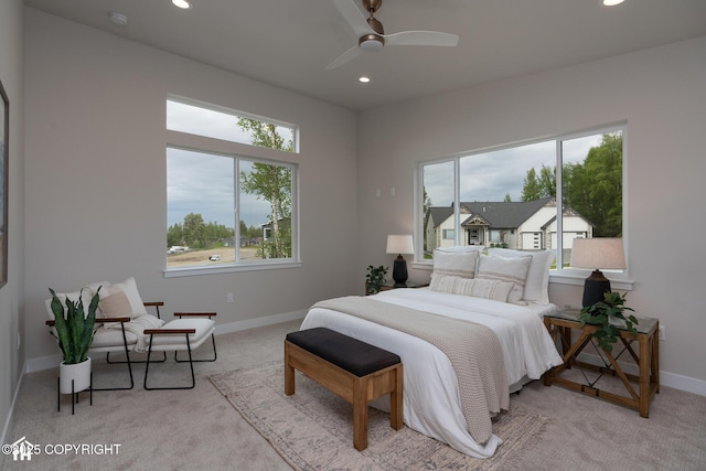 11093 Red Sky Cir, Anchorage, AK 99516 - bedroom featuring carpet floors and recessed lighting