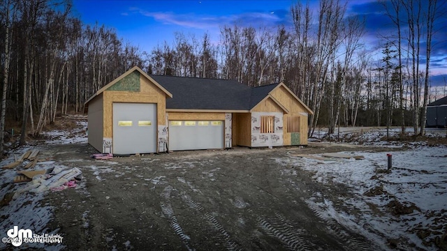 exterior space with driveway