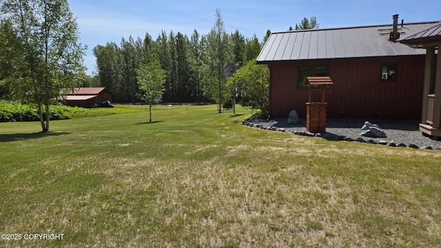 5853 E Edgerton Parks Rd, Palmer, AK 99645 - view of grassy yard
