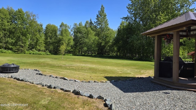 5853 E Edgerton Parks Rd, Palmer, AK 99645 - view of green lawn