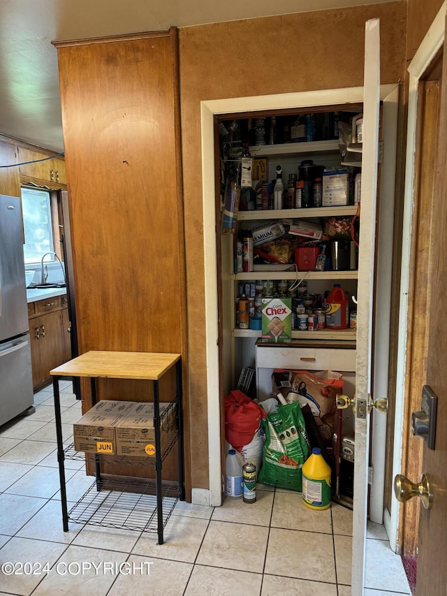 pantry featuring sink