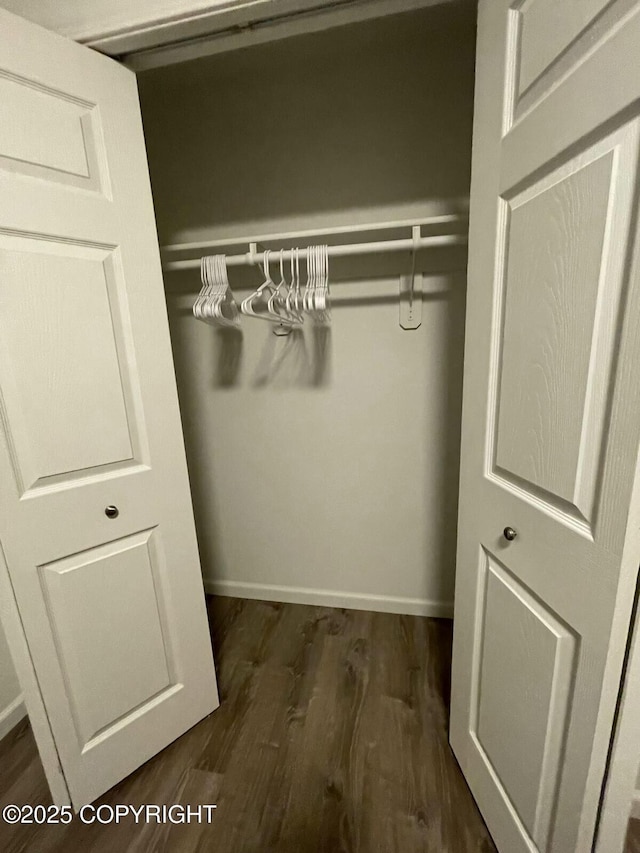 view of closet