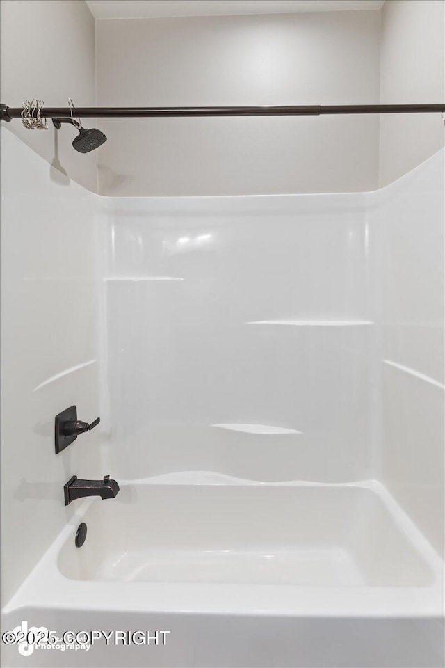 full bathroom with shower / bathtub combination