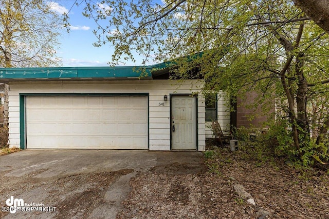 541 E 22nd Ave, Anchorage, AK 99503 - garage with driveway