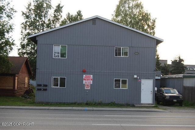 view of property exterior