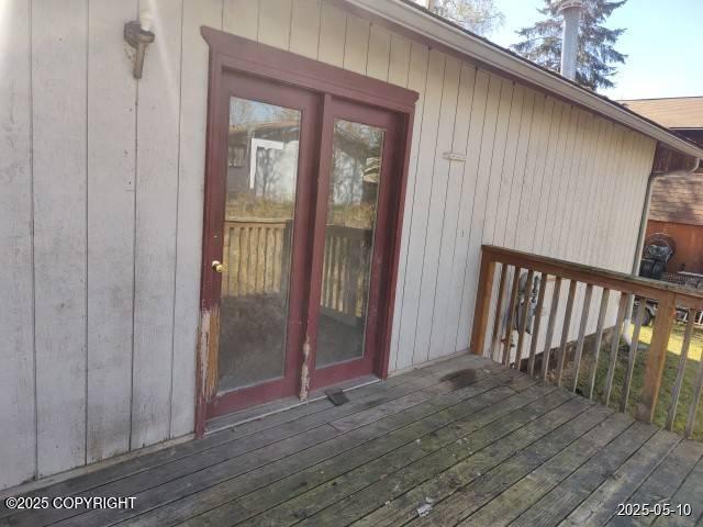7811 Kiana Cir, Anchorage, AK 99507 - view of deck