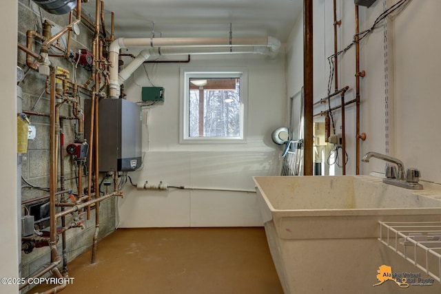view of utility room