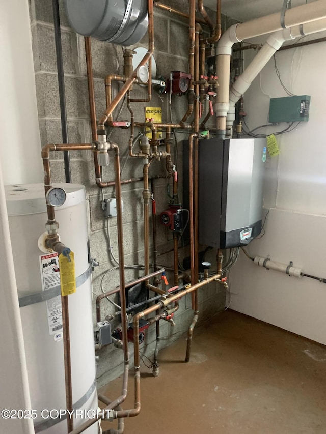 utilities with water heater