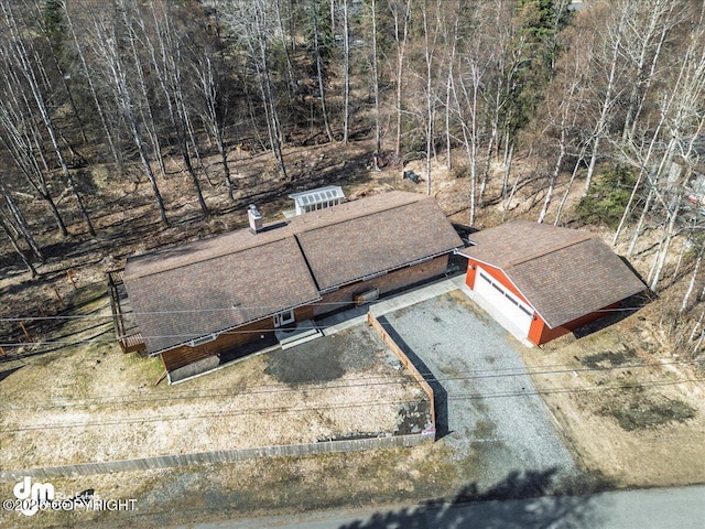 aerial view