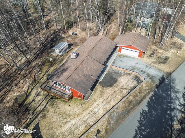 drone / aerial view