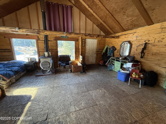 view of storage room